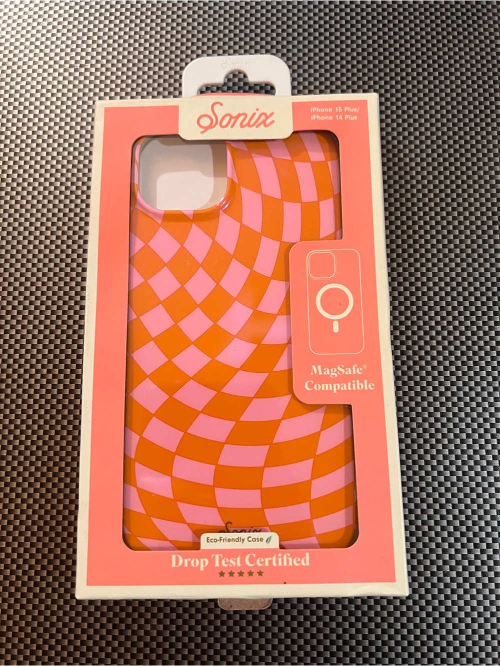 Sonix Pink & Orange MagSafe Compatible iPhone Case iPhone 15 plus and 14 plus